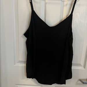 Torrid Black Challis Tank Top 0X